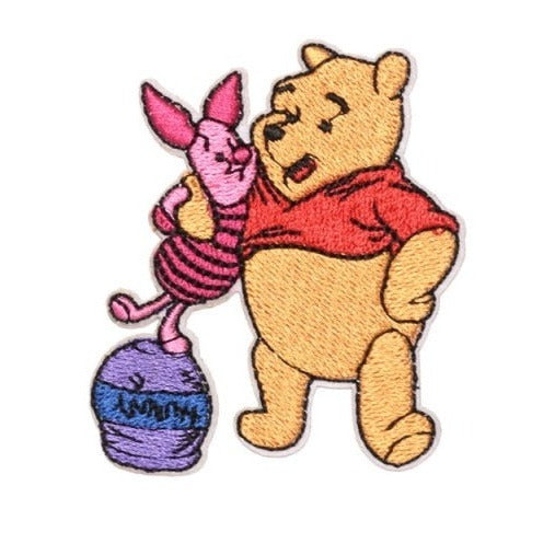 Winnie the Pooh 'Pooh & Piglet | Best Buddies' Embroidered Patch