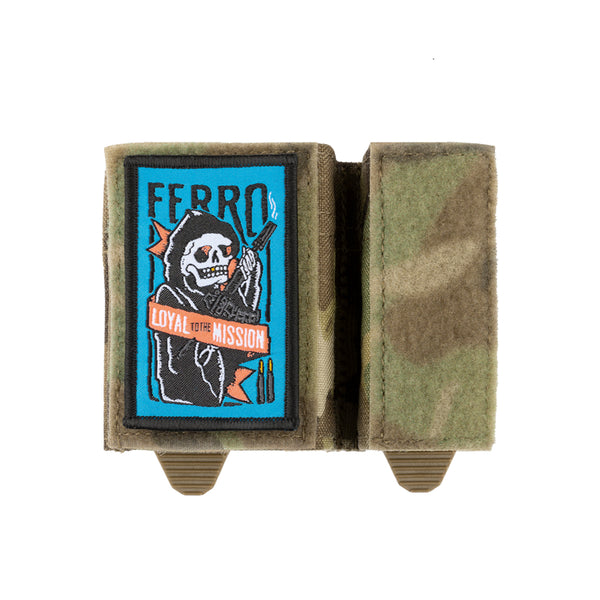 Skull 'Ferro | Loyal to the Mission | Reaper' Embroidered Velcro Patch