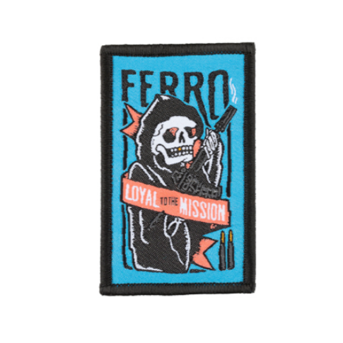 Skull 'Ferro | Loyal to the Mission | Reaper' Embroidered Velcro Patch