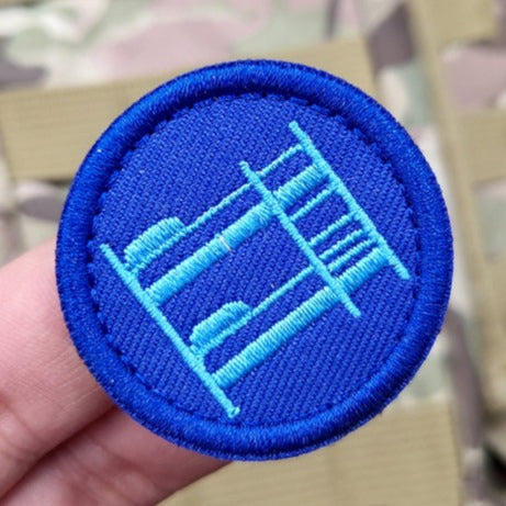 Boy Scout Badge 'Cabin' Embroidered Velcro Patch