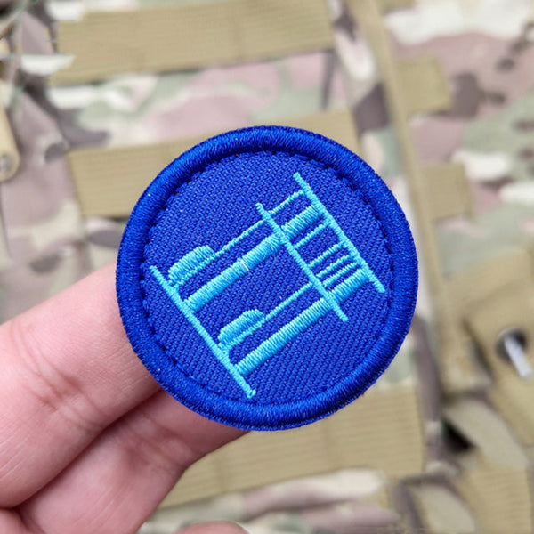 Boy Scout Badge 'Cabin' Embroidered Velcro Patch