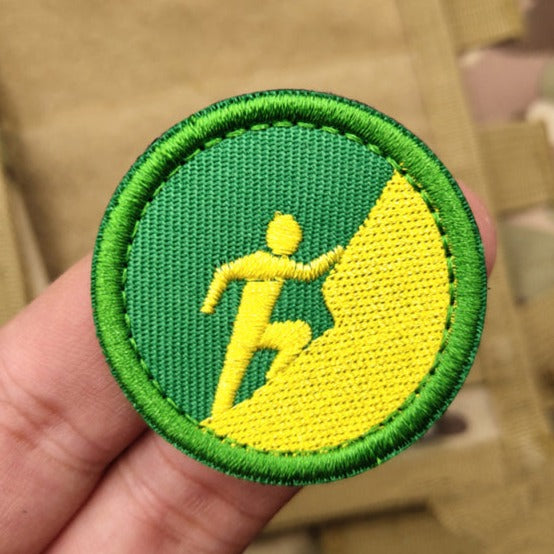 Boy Scout Badge 'Hiking' Embroidered Velcro Patch