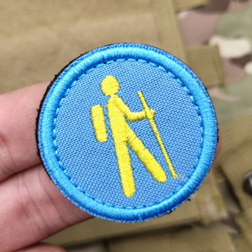 Boy Scout Badge 'Mountaineer' Embroidered Velcro Patch