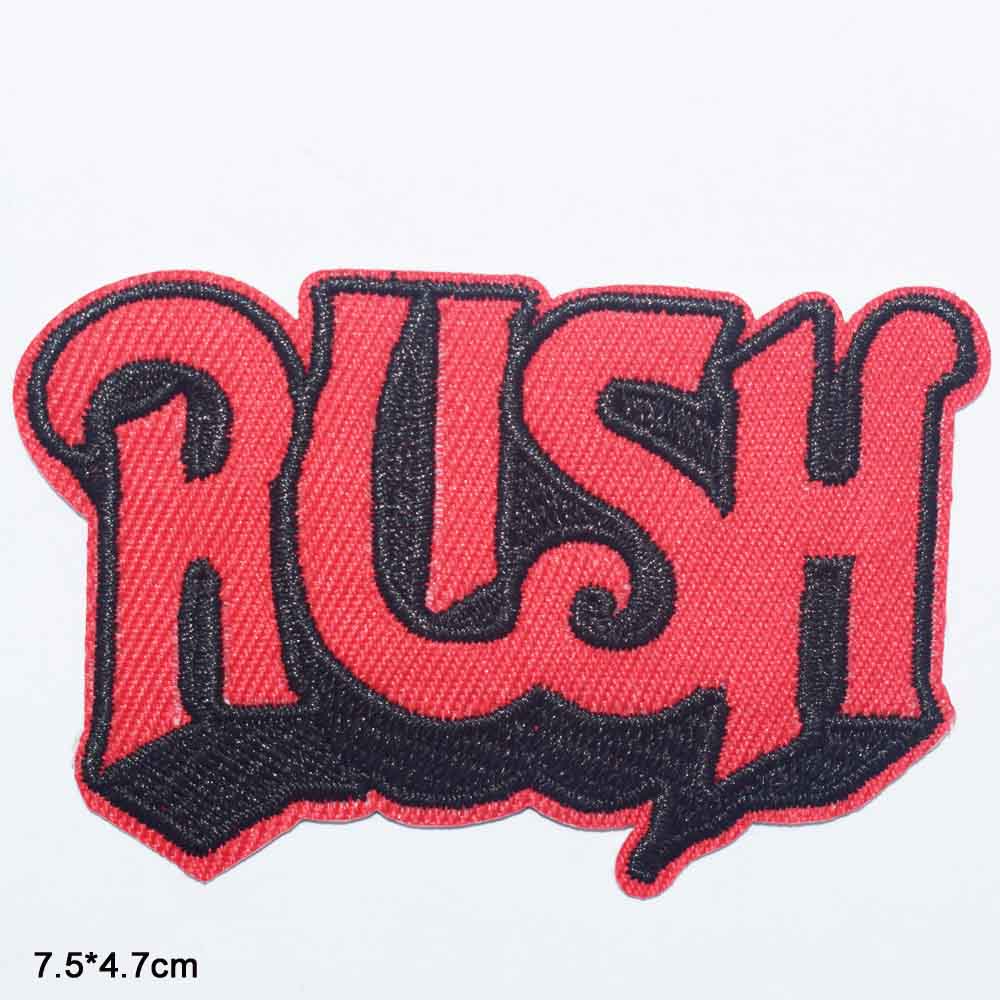 Cool 'Rush | Red' Embroidered Patch