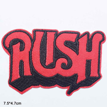 Cool 'Rush | Red' Embroidered Patch
