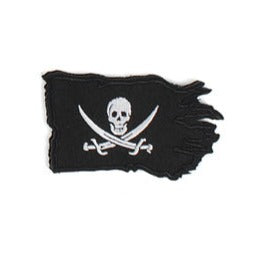 Pirate 'Calico Jack Rackham Flag' Embroidered Velcro Patch