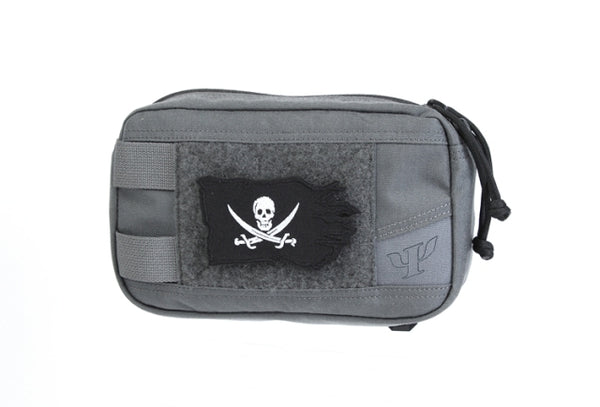 Pirate 'Calico Jack Rackham Flag' Embroidered Velcro Patch