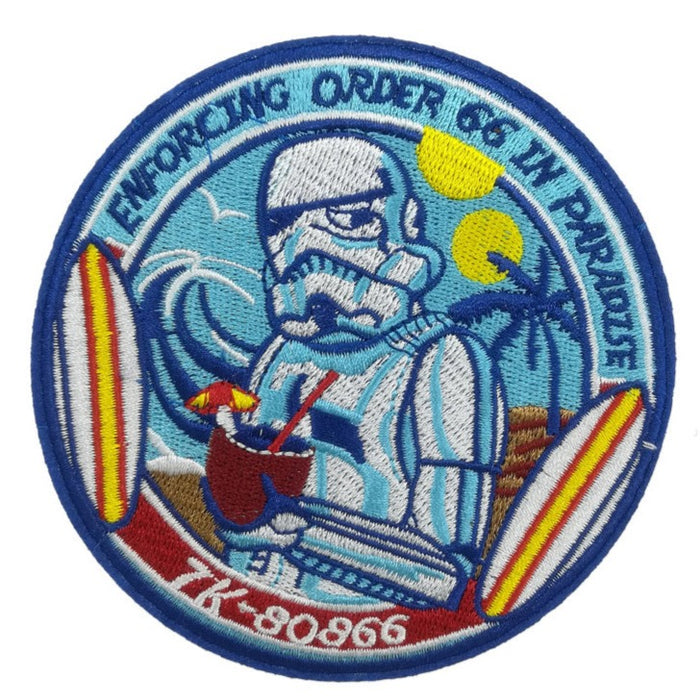 Star Wars 'Enforcing Order 66 In Paradise' Embroidered Patch