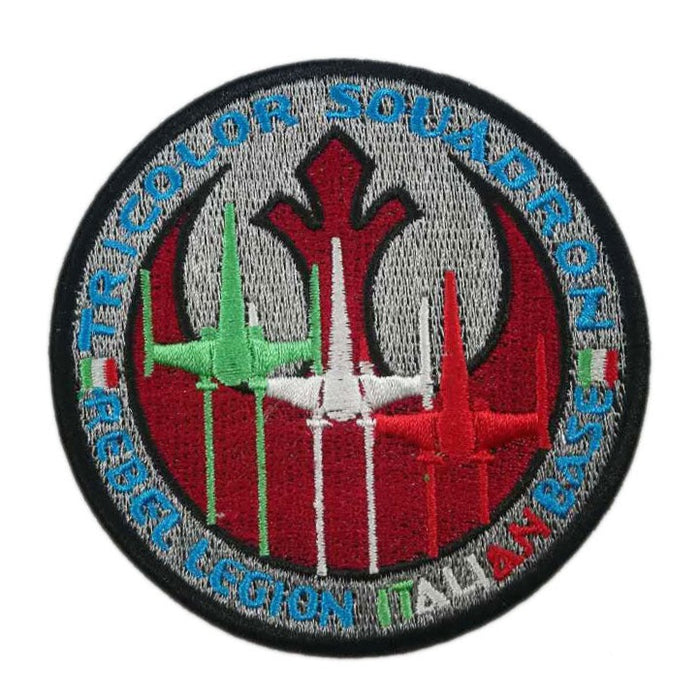 Star Wars 'Tricolor Squadron | Italian Base' Embroidered Patch