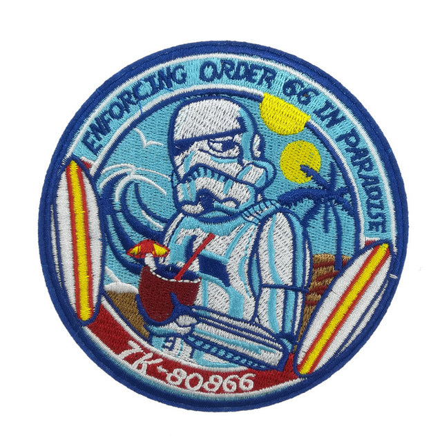Star Wars 'Enforcing Order 66 In Paradise' Embroidered Patch