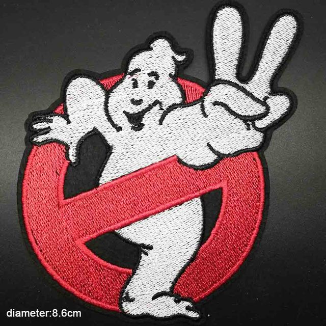 Ghostbusters Logo 'Peace' Embroidered Patch