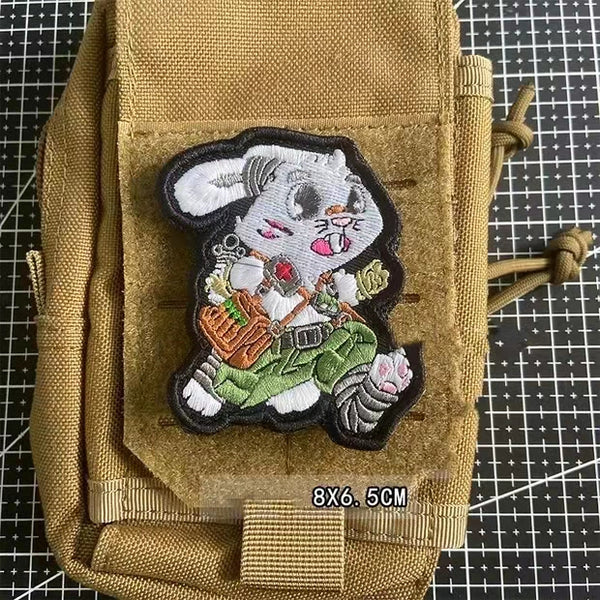 Special Hoperations 'Bunny | Running' Embroidered Velcro Patch