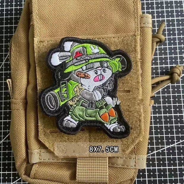 Special Hoperations 'Bunny | Bazooka' Embroidered Velcro Patch