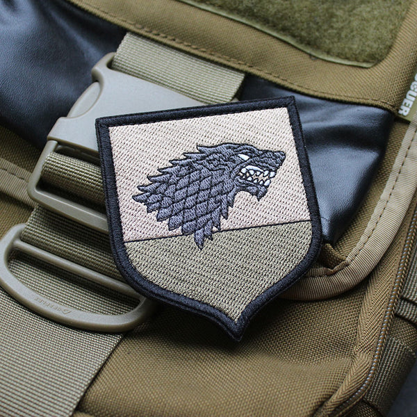 Game of Thrones 'House Stark | Winter Is Coming' Embroidered Velcro Patch