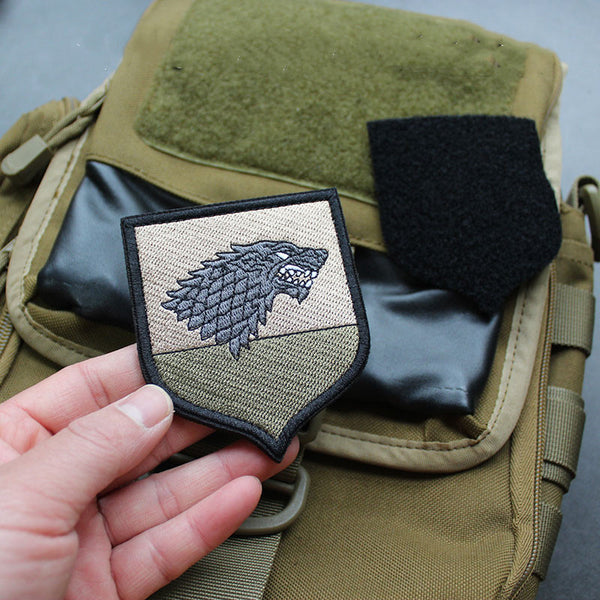 Game of Thrones 'House Stark | Winter Is Coming' Embroidered Velcro Patch