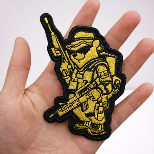 Winnie The Pooh 'Gunner Outfit' Embroidered Patch