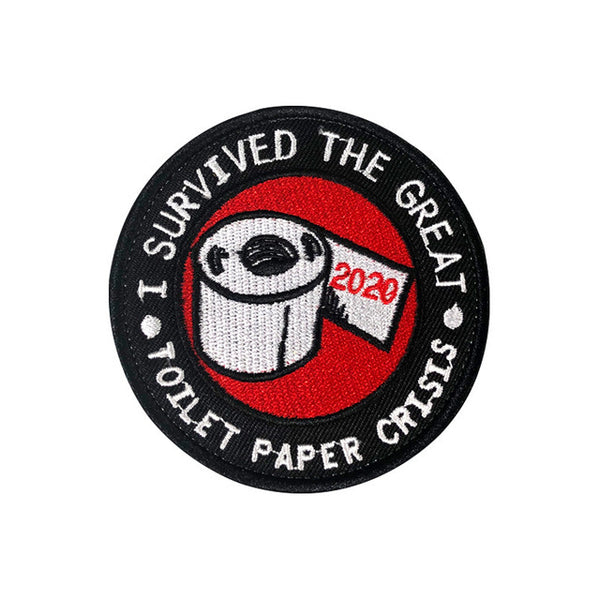 'I Survived The Great 2020 Toilet Paper Crisis | 3.0' Embroidered Velcro Patch