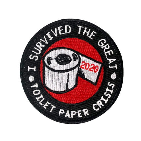 'I Survived The Great 2020 Toilet Paper Crisis | 3.0' Embroidered Velcro Patch