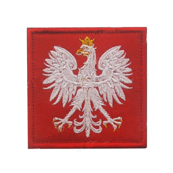 Poland 'Coat of Arms of Poland | 1.0' Embroidered Velcro Patch