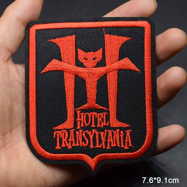 Hotel Transylvania 'HT Logo | Bat' Embroidered Patch