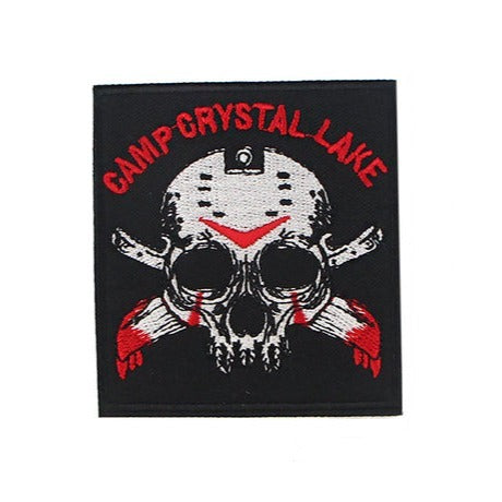 Friday the 13th 'Camp Crystal Lake | Skull' Embroidered Patch