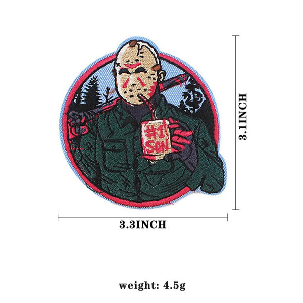 Friday the 13th 'Jason | #1 Son | Drinking' Embroidered Patch