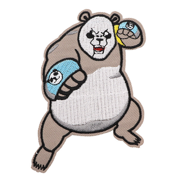 Jujutsu Kaisen 'Panda | Knuckle Bracers' Embroidered Patch