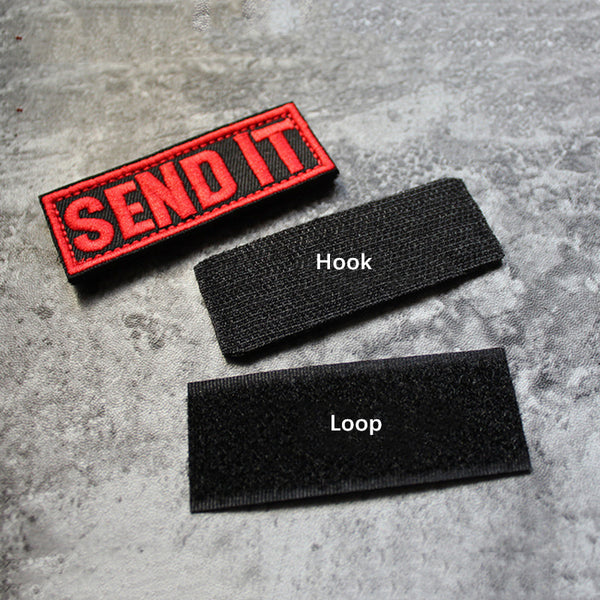 Statement 'Send It | 2.0' Embroidered Velcro Patch