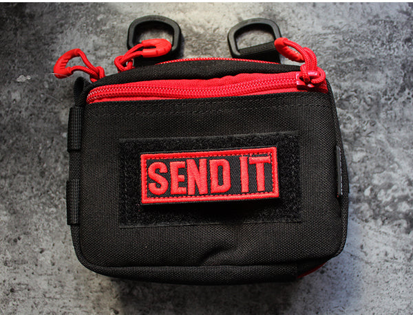 Statement 'Send It | 2.0' Embroidered Velcro Patch