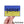 Load image into Gallery viewer, Ukraine Flag &#39;Peace&#39; Embroidered Patch
