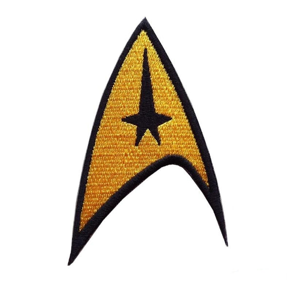 Star Trek 'Starship Duty Insignia' Embroidered Patch Set of 10