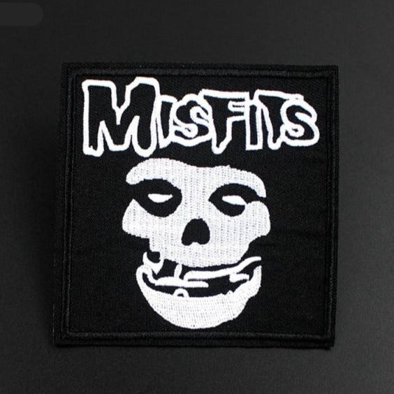 Misfits - green patch, Embroidery patches