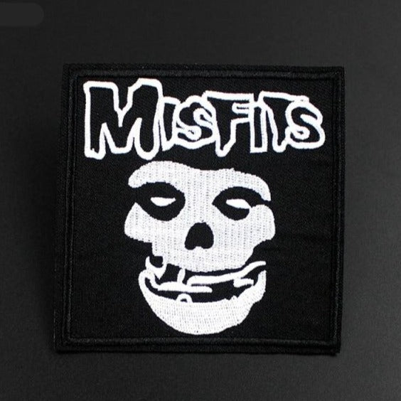 Music 'Misfits | Skull 1.0' Embroidered Patch