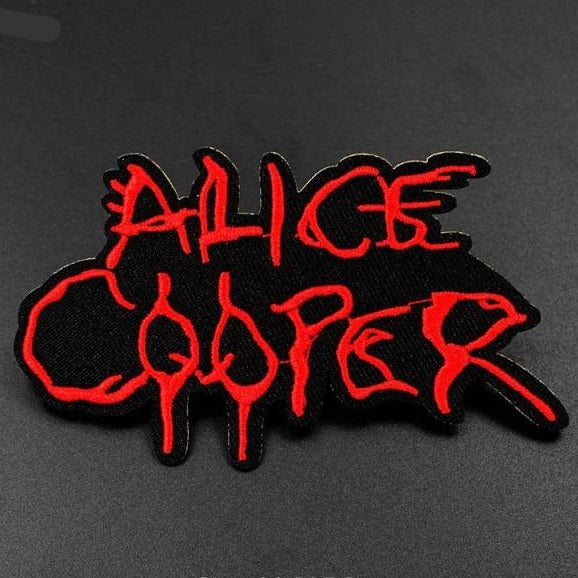 Music 'Alice Cooper' Embroidered Patch