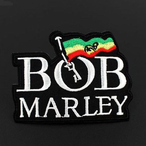 Music 'Bob Marley' Embroidered Patch