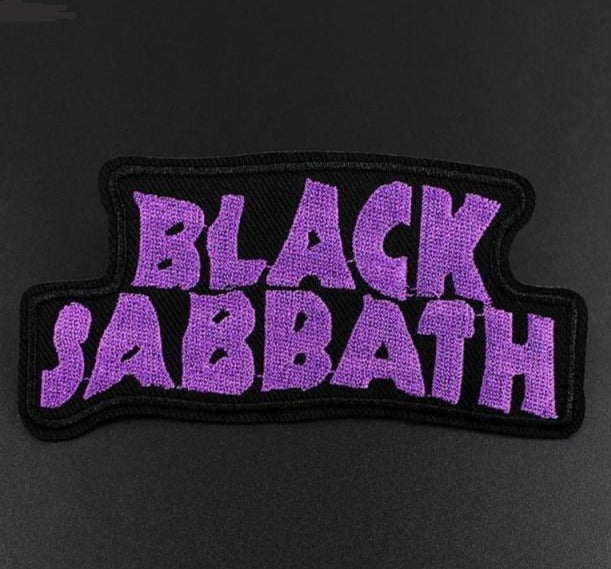 Music 'Black Sabbath' Embroidered Patch