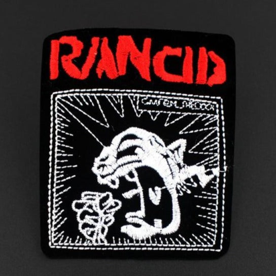 Music 'Rancid Punk' Embroidered Patch