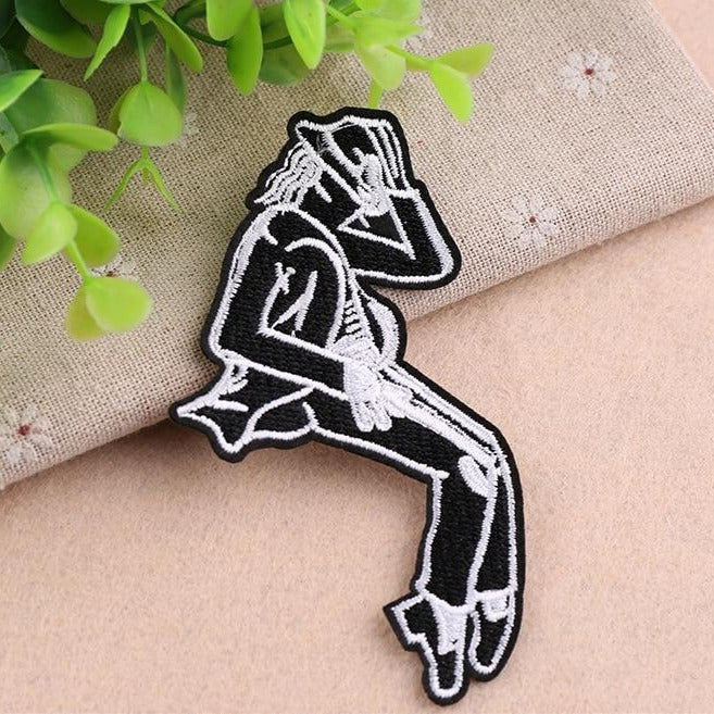 Music 'Michael Jackson' Embroidered Patch